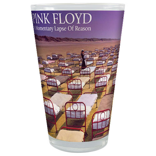 Banda Pink Floyd copo de vidro