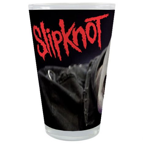 banda slipknot copo de vidro