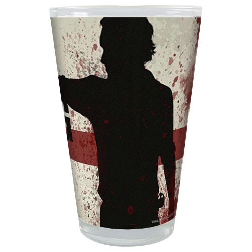 the walking dead copo de vidro