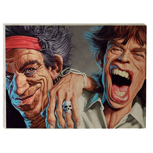quadro decorativo mick jagger