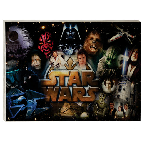 quadro star wars trilogia