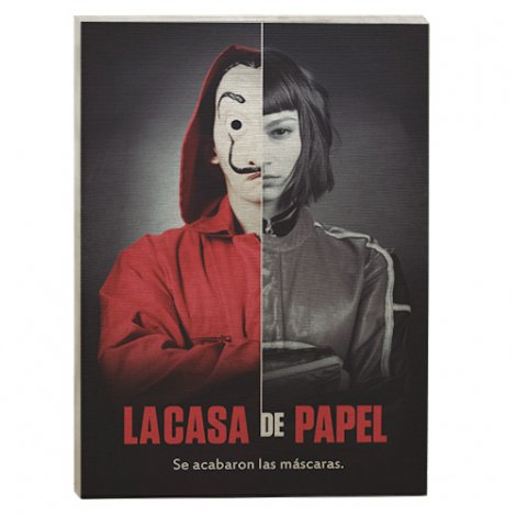 quadro decorativo série la casa de papel