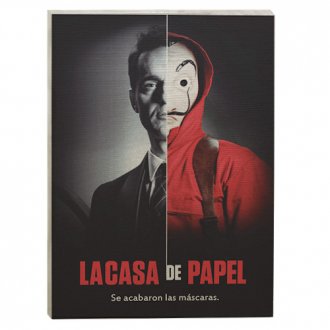 quadro decorativo la casa de papel