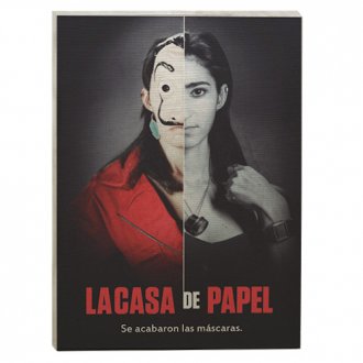 quadro decorativo série la casa de papel