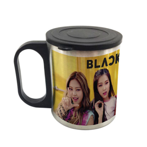 Caneca Inox Grupo Black Pink