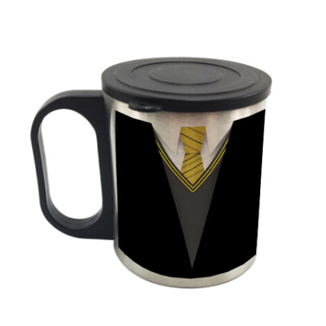 Caneca Inox Harry Potter Hufflepuffle