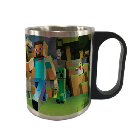 Caneca Inox Minecraft