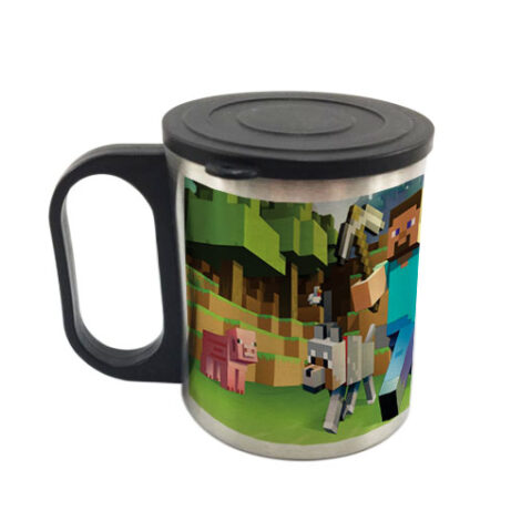 Caneca Inox Minecraft