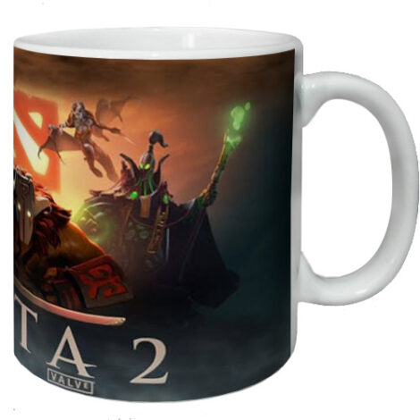 Caneca Cerâmica 325ml Dota 2