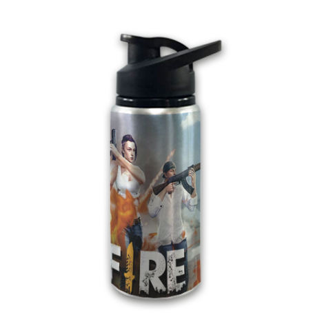 Squeeze de 600ml do Jogo Freefire