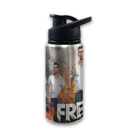 Squeeze de 600ml do Jogo Freefire