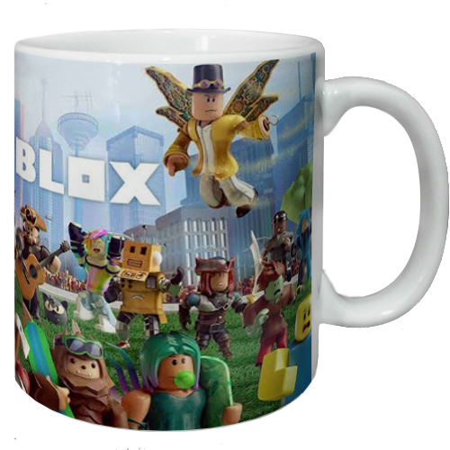 Caneca Jogo Roblox Todos os Personagens