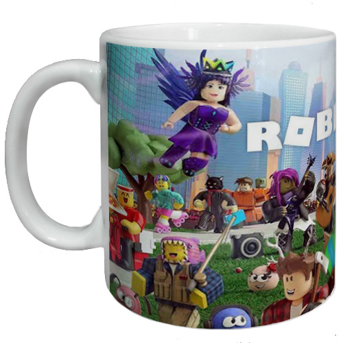 Caneca Jogo Roblox Todos os Personagens